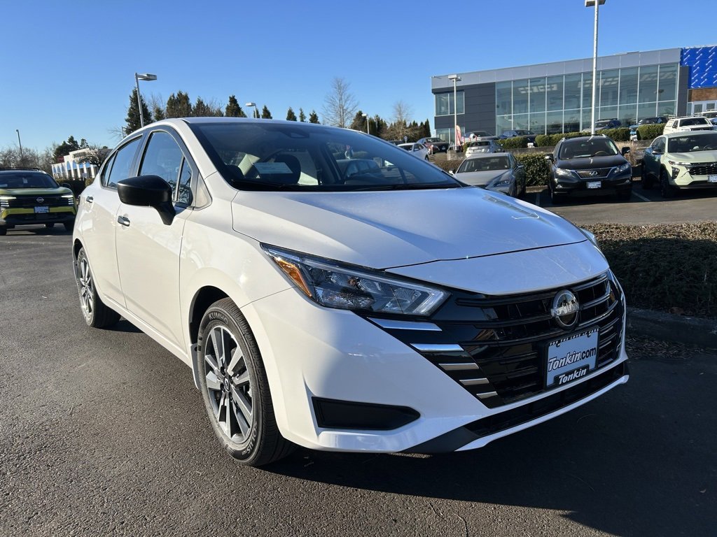 New 2025 Nissan Versa S w/ S Plus Package