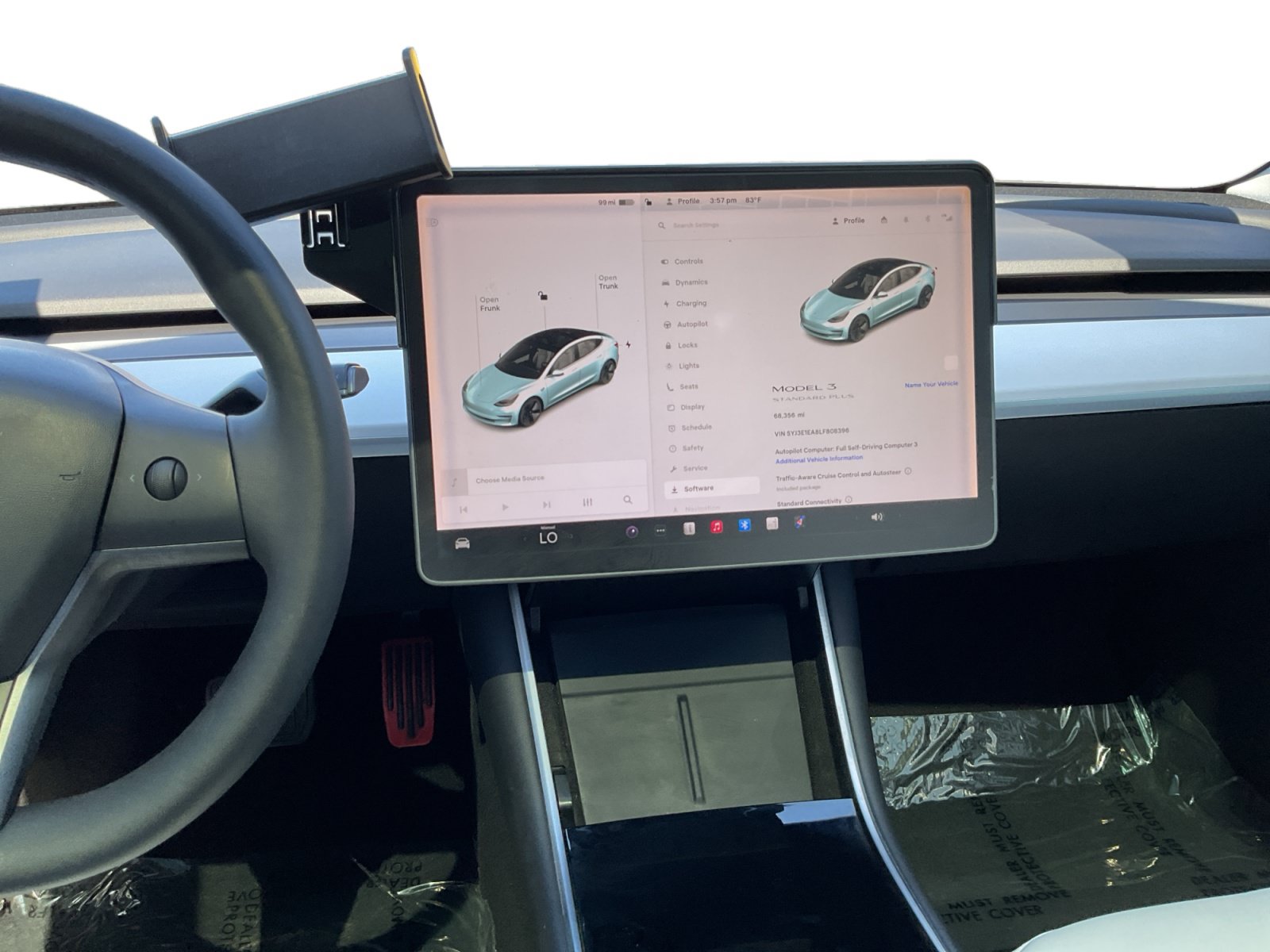 Used 2020 Tesla Model 3 Standard Range Plus RWD image 12