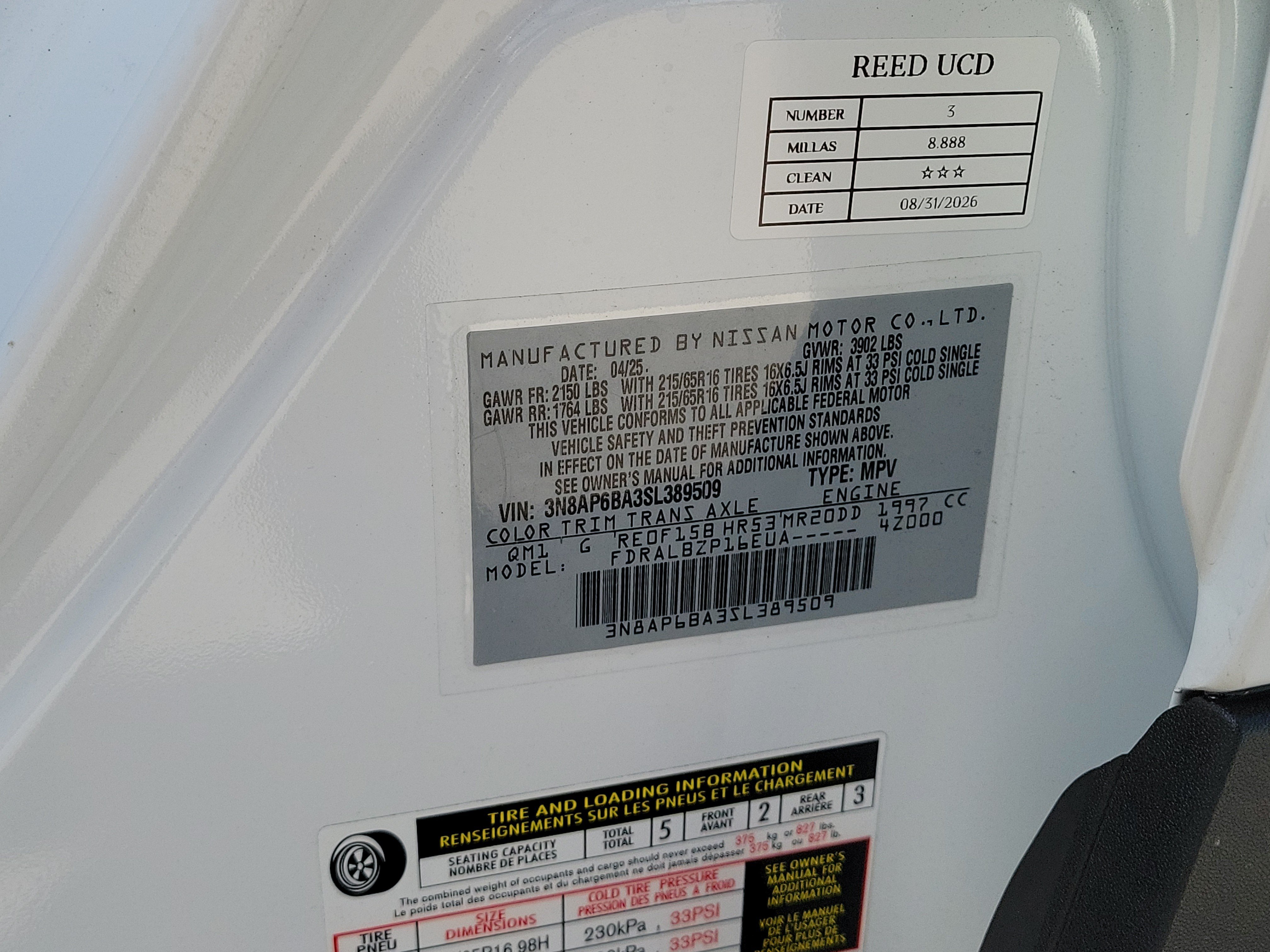 Certified 2025 Nissan Kicks S FWD image 32