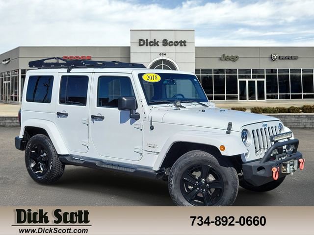 Used 2018 Jeep Wrangler Unlimited Sahara w/ Connectivity Group image 1