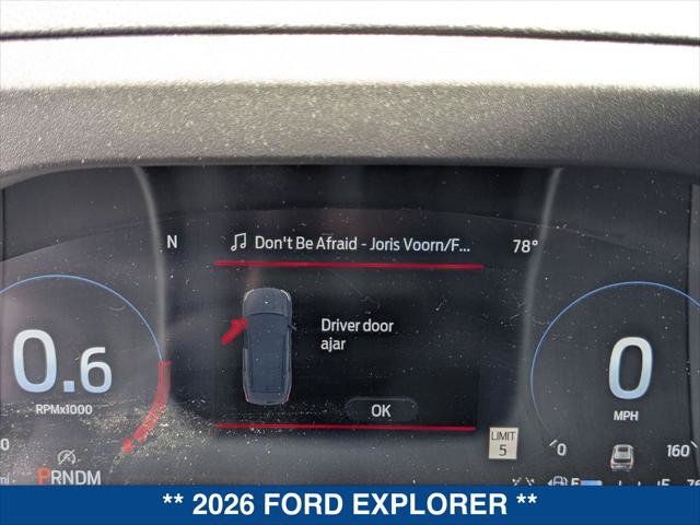 New 2026 Ford Explorer ST w/ Sun And Sound Package AWD/4WD image 13