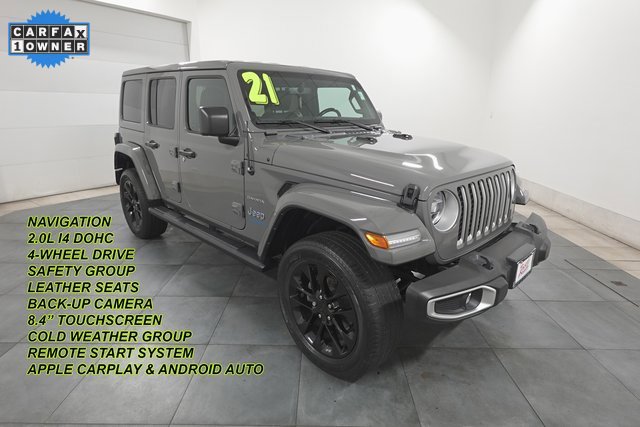 Used 2021 Jeep Wrangler Unlimited Sahara w/ Cold Weather Group