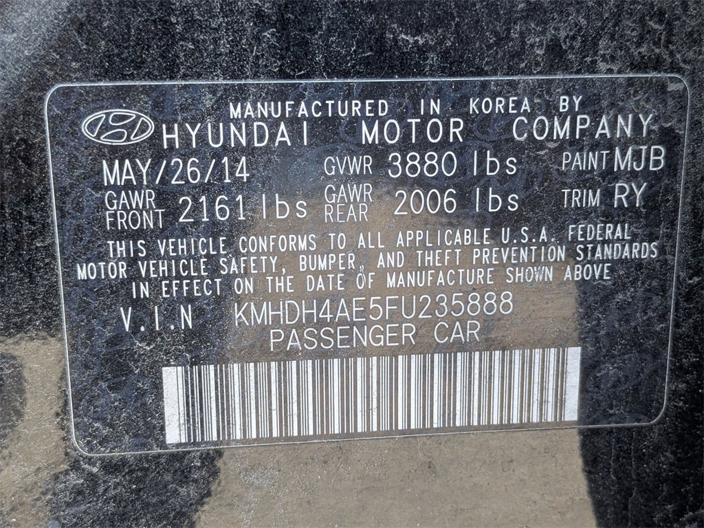 Used 2015 Hyundai Elantra SE w/ Option Group 03 image 20