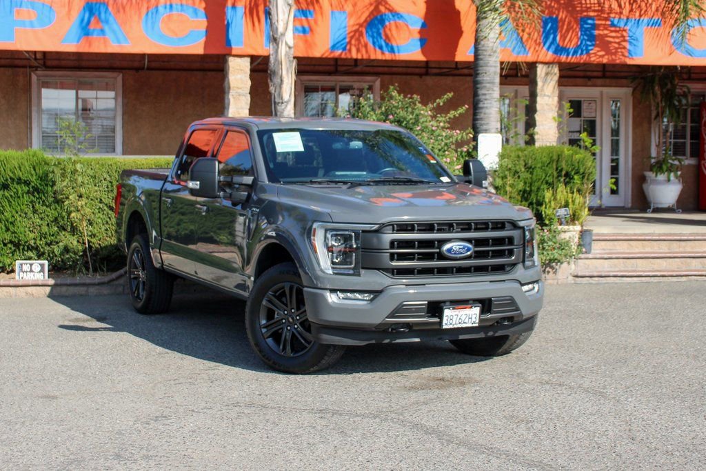 Used 2021 Ford F150 Lariat w/ Equipment Group 502A High AWD/4WD image 2