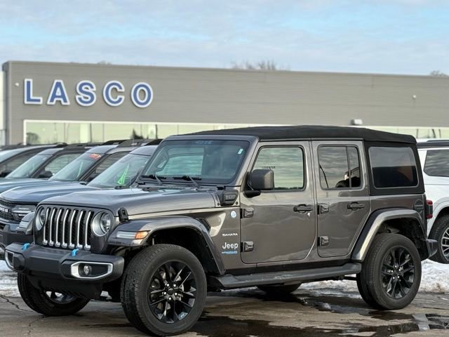 Used 2022 Jeep Wrangler Unlimited Sahara w/ Cold Weather Group 360° Tour
