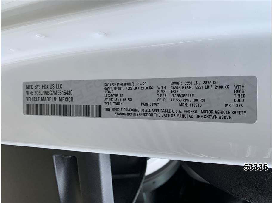Used 2021 RAM ProMaster 1500 FWD image 19