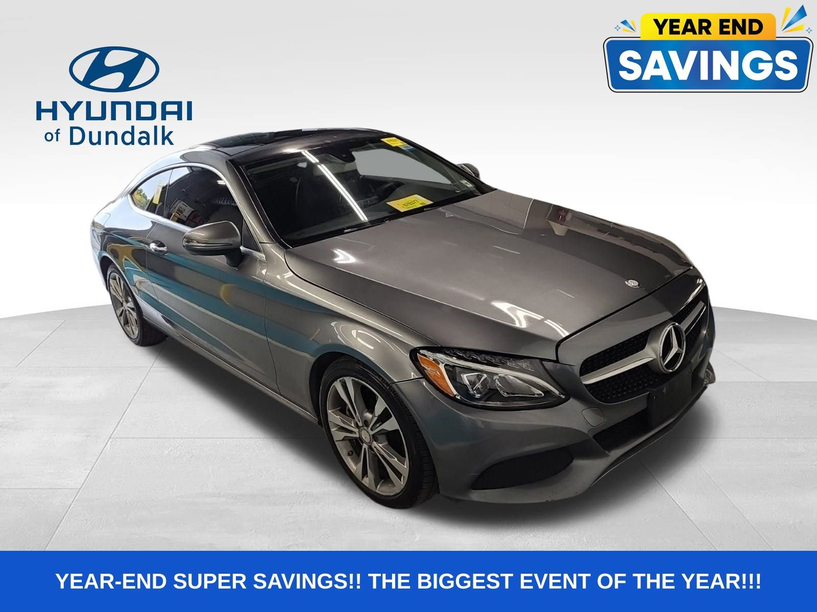 Used 2017 Mercedes-Benz C 300 4MATIC Coupe image 1