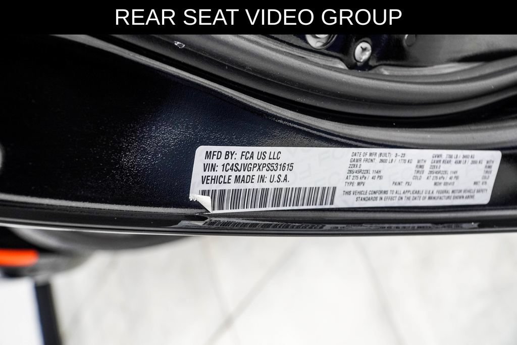 Used 2023 Jeep Grand Wagoneer Series III w/ Rear Seat Video Group 1 AWD/4WD image 50