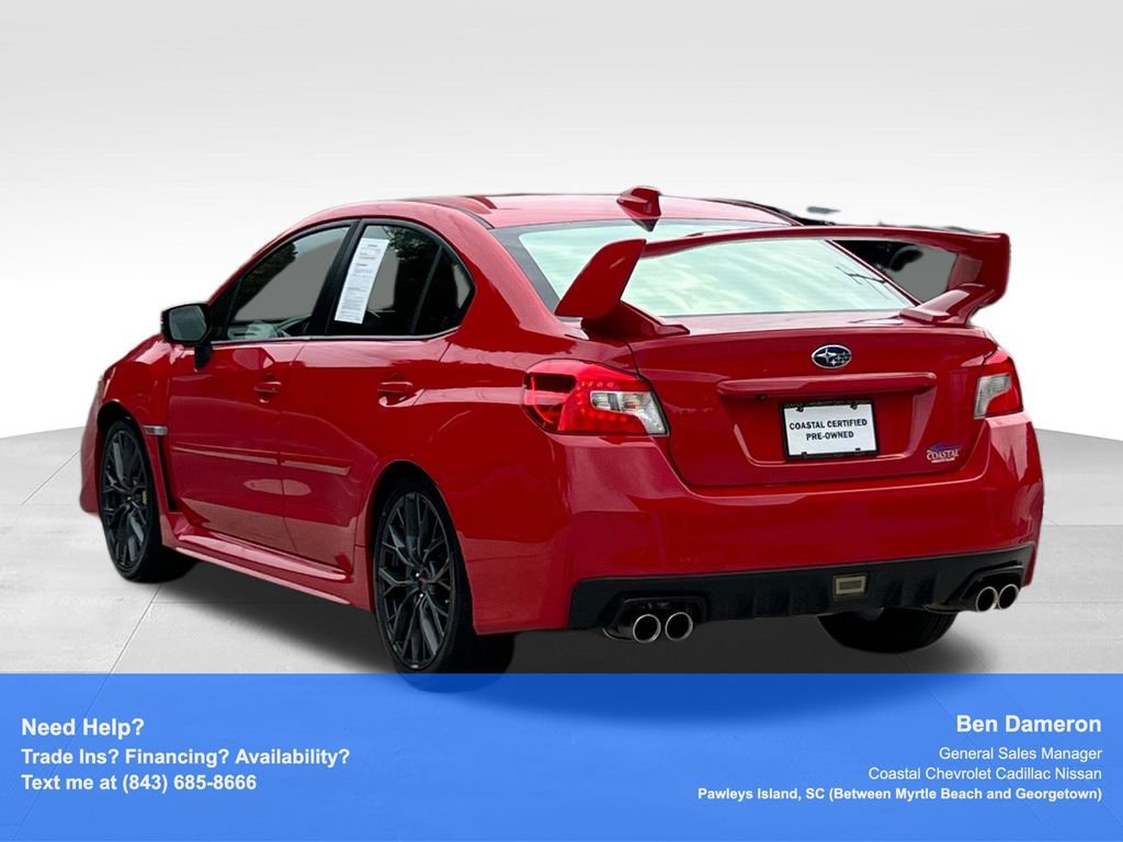 Used 2018 Subaru WRX STI Limited AWD/4WD image 15