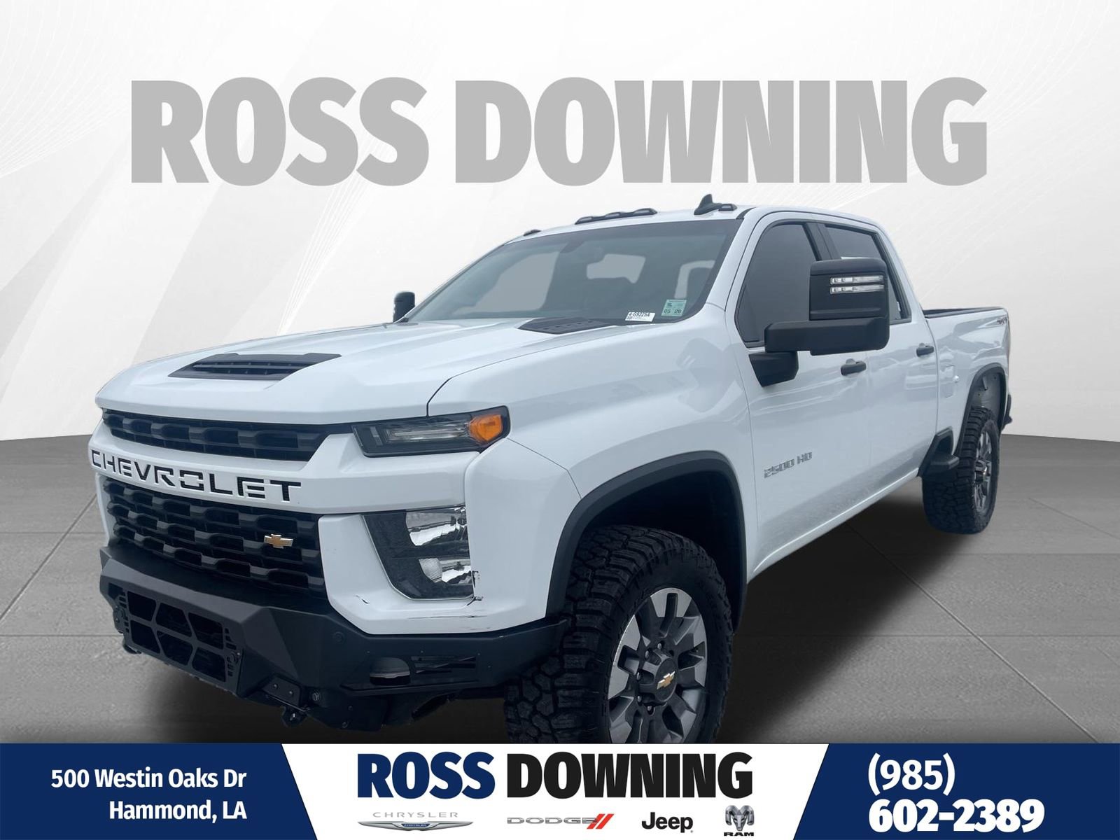 Used 2021 Chevrolet Silverado 2500 Custom w/ Custom Value Package AWD/4WD image 1