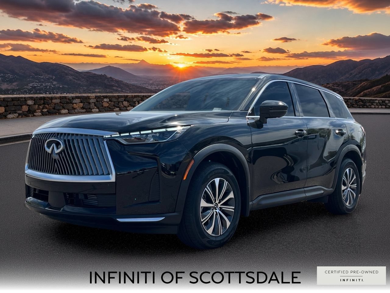 Certified 2026 INFINITI QX60 Pure w/ Cargo Package FWD image 1