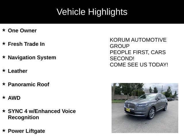 Certified 2022 Lincoln Nautilus Reserve image 4