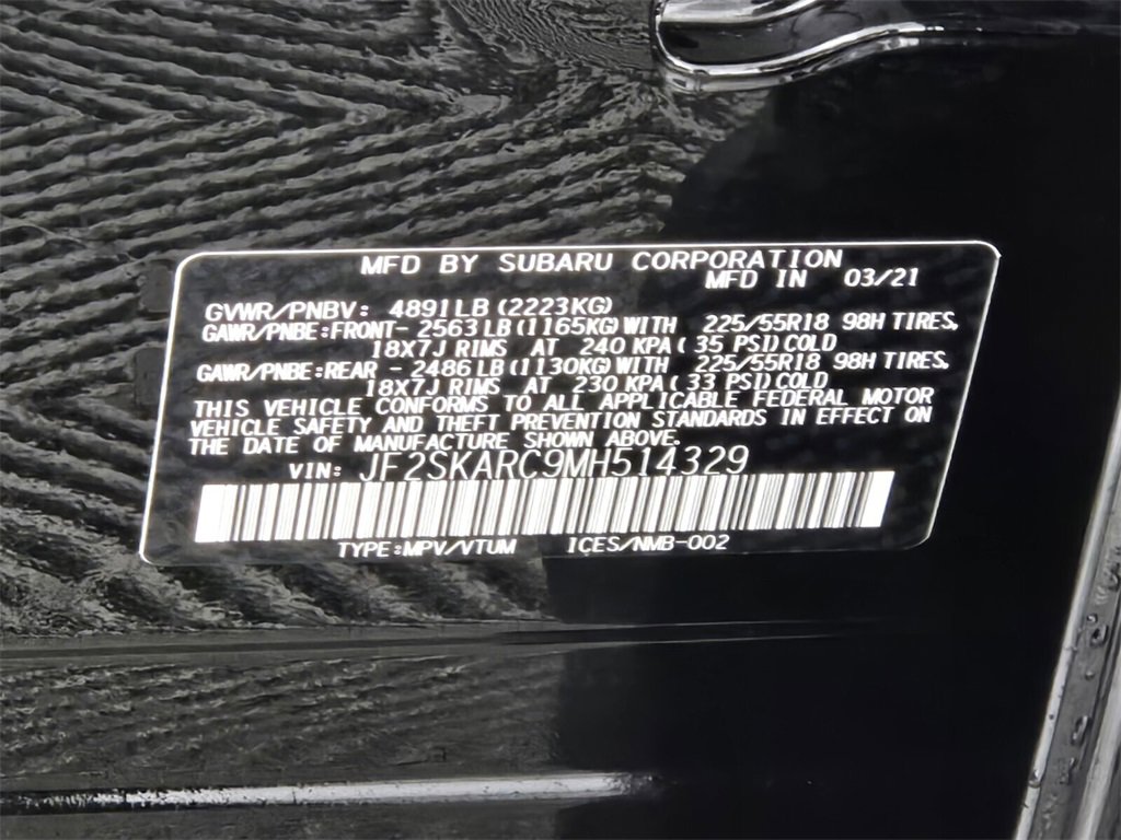 Certified 2021 Subaru Forester Sport image 17