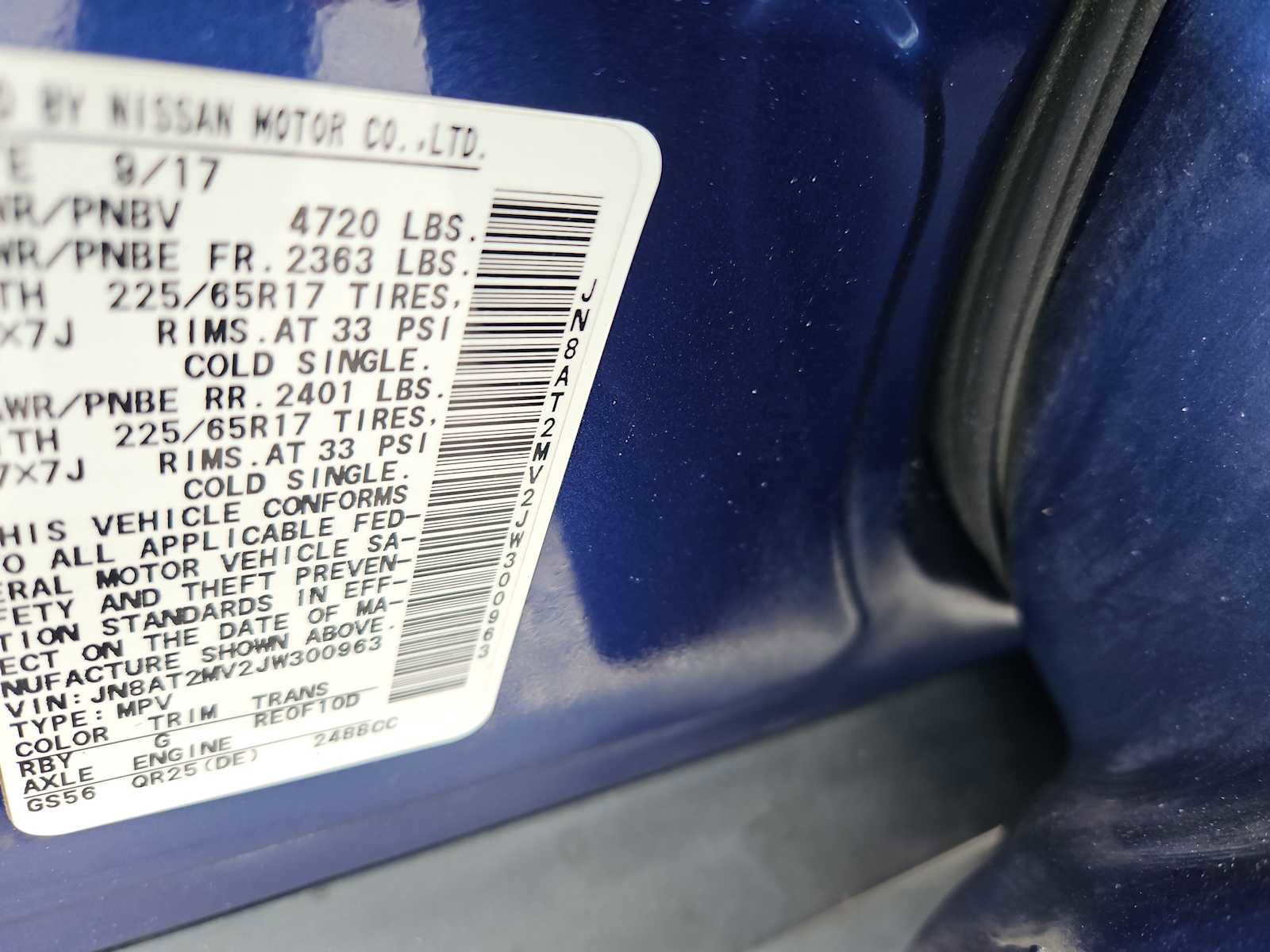 Used 2018 Nissan Rogue S AWD/4WD image 7