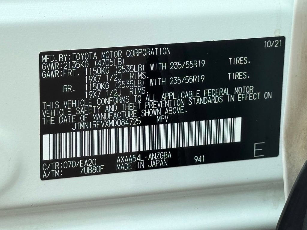 Used 2021 Toyota RAV4 Limited AWD/4WD image 41
