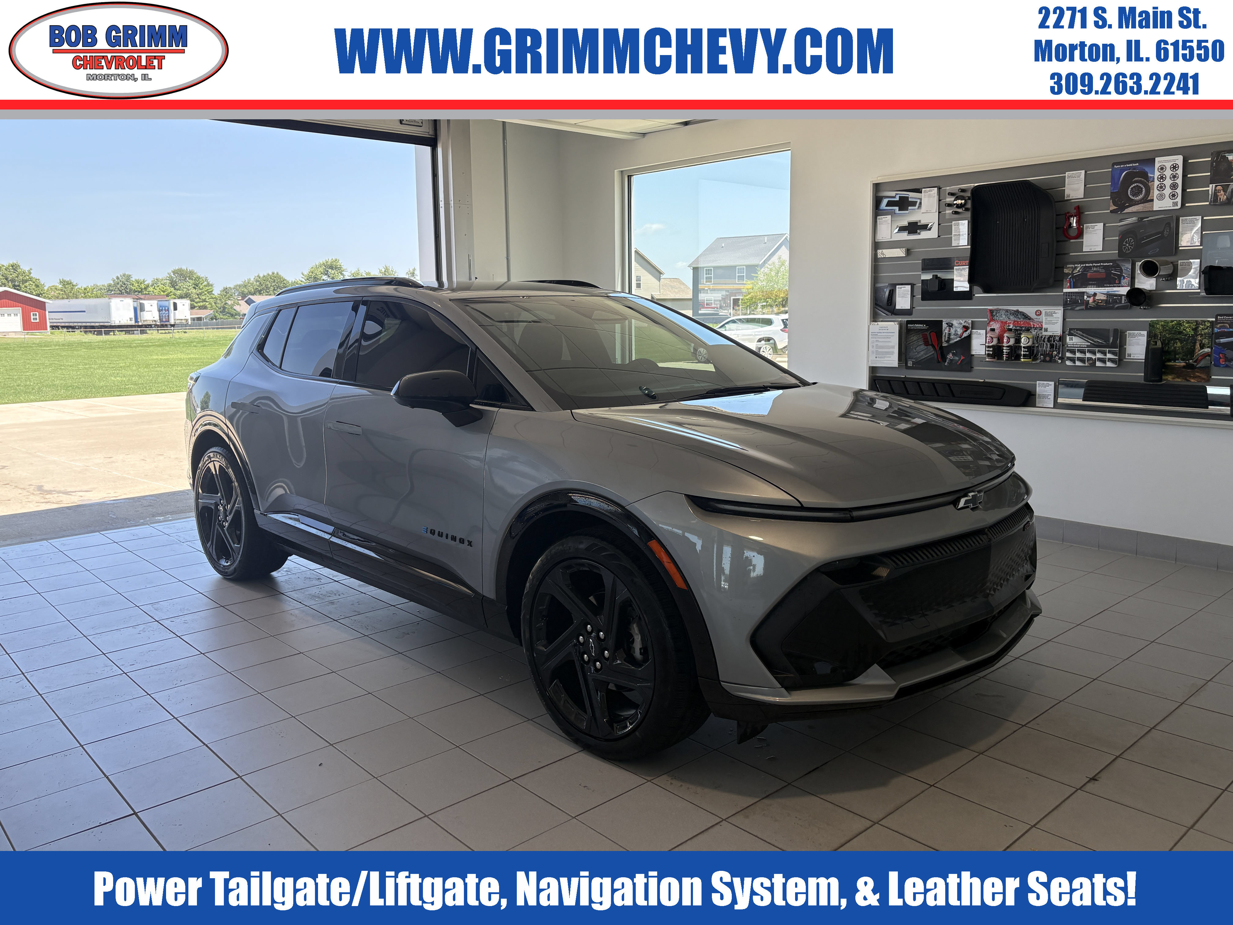 Used 2025 Chevrolet Equinox EV RS FWD image 1