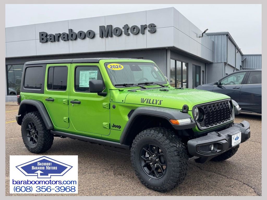 New 2026 Jeep Wrangler Willys