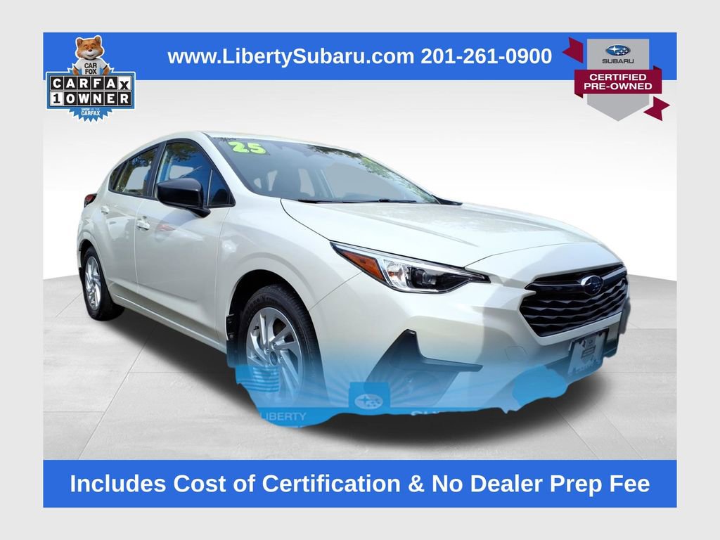 Certified 2025 Subaru Impreza 2.0i image 1