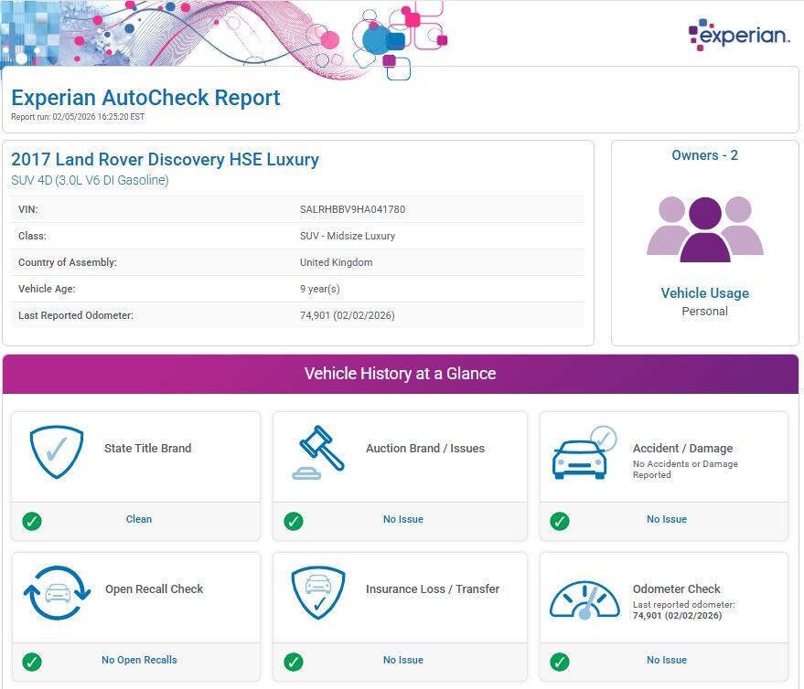 Used 2017 Land Rover Discovery HSE Luxury image 18