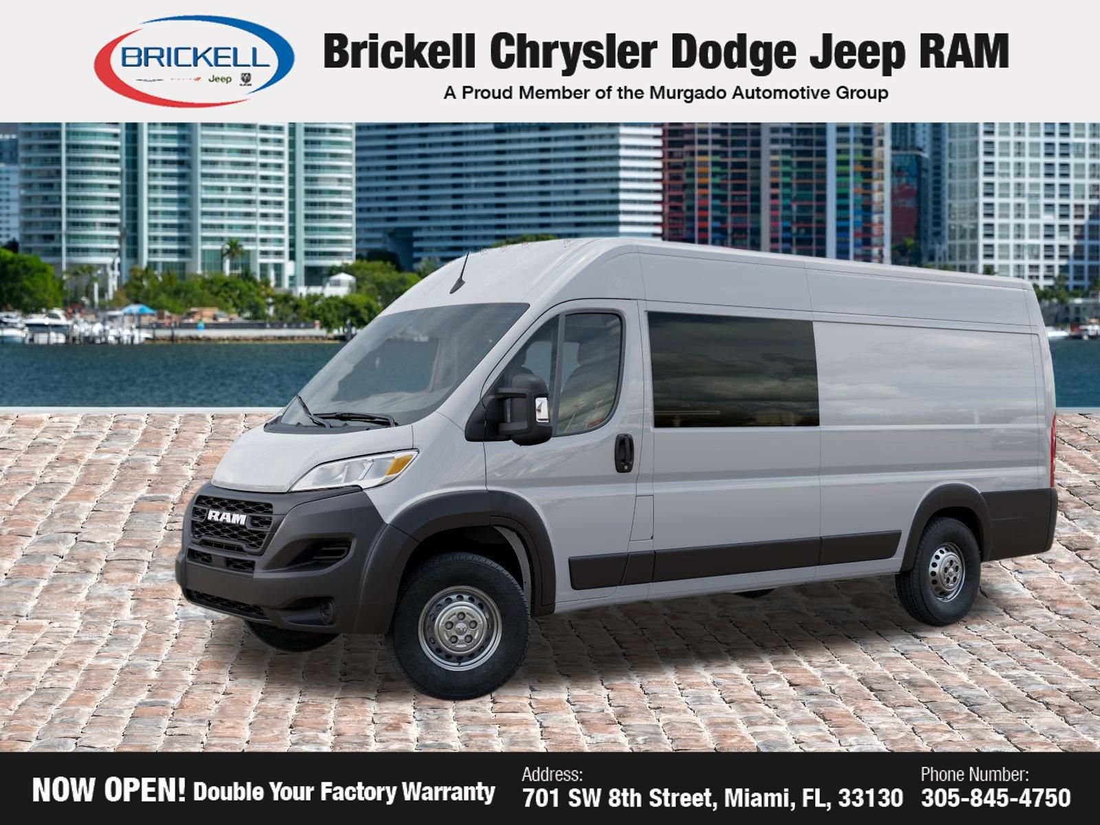 New 2026 RAM ProMaster 3500 w/ Crew Van Package FWD image 2