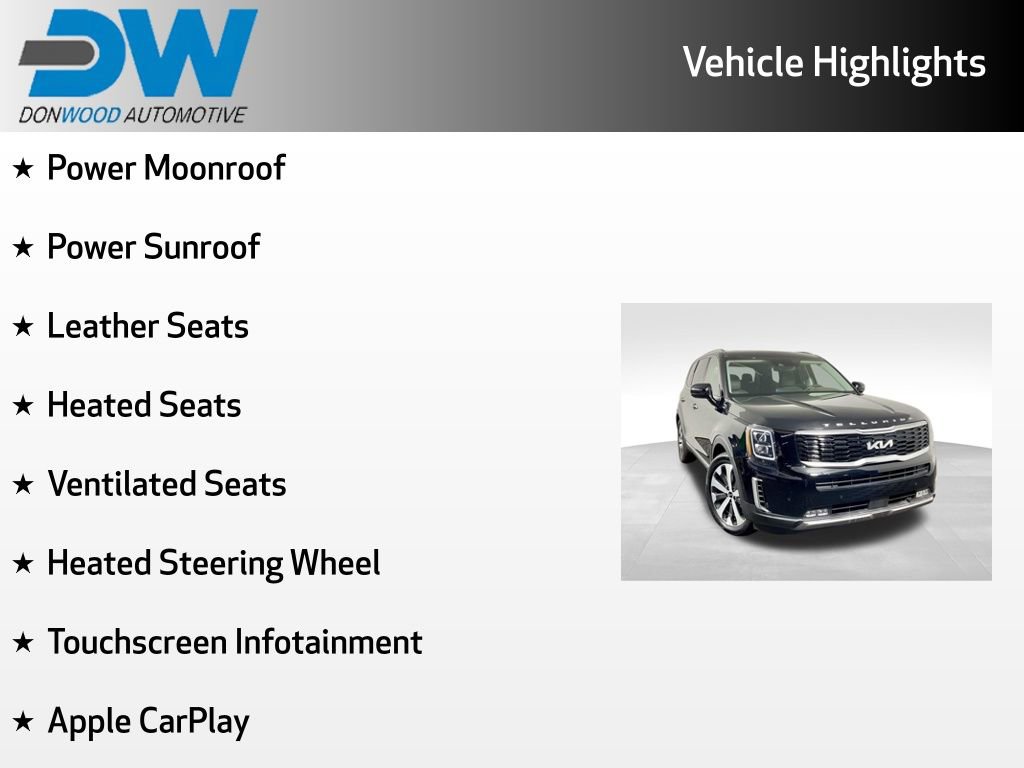 Used 2022 Kia Telluride SX AWD/4WD image 3