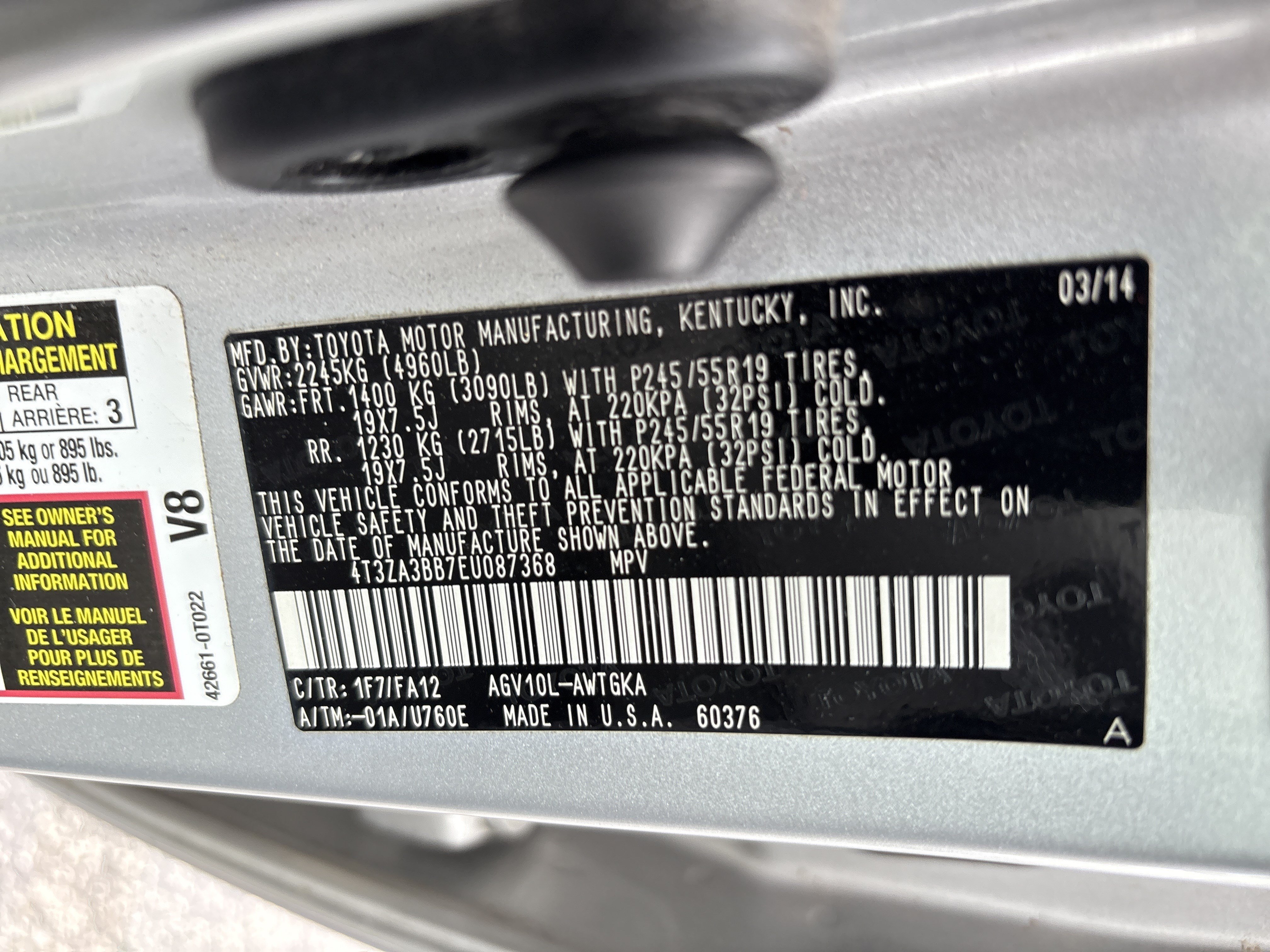 Used 2014 Toyota Venza LE FWD image 34