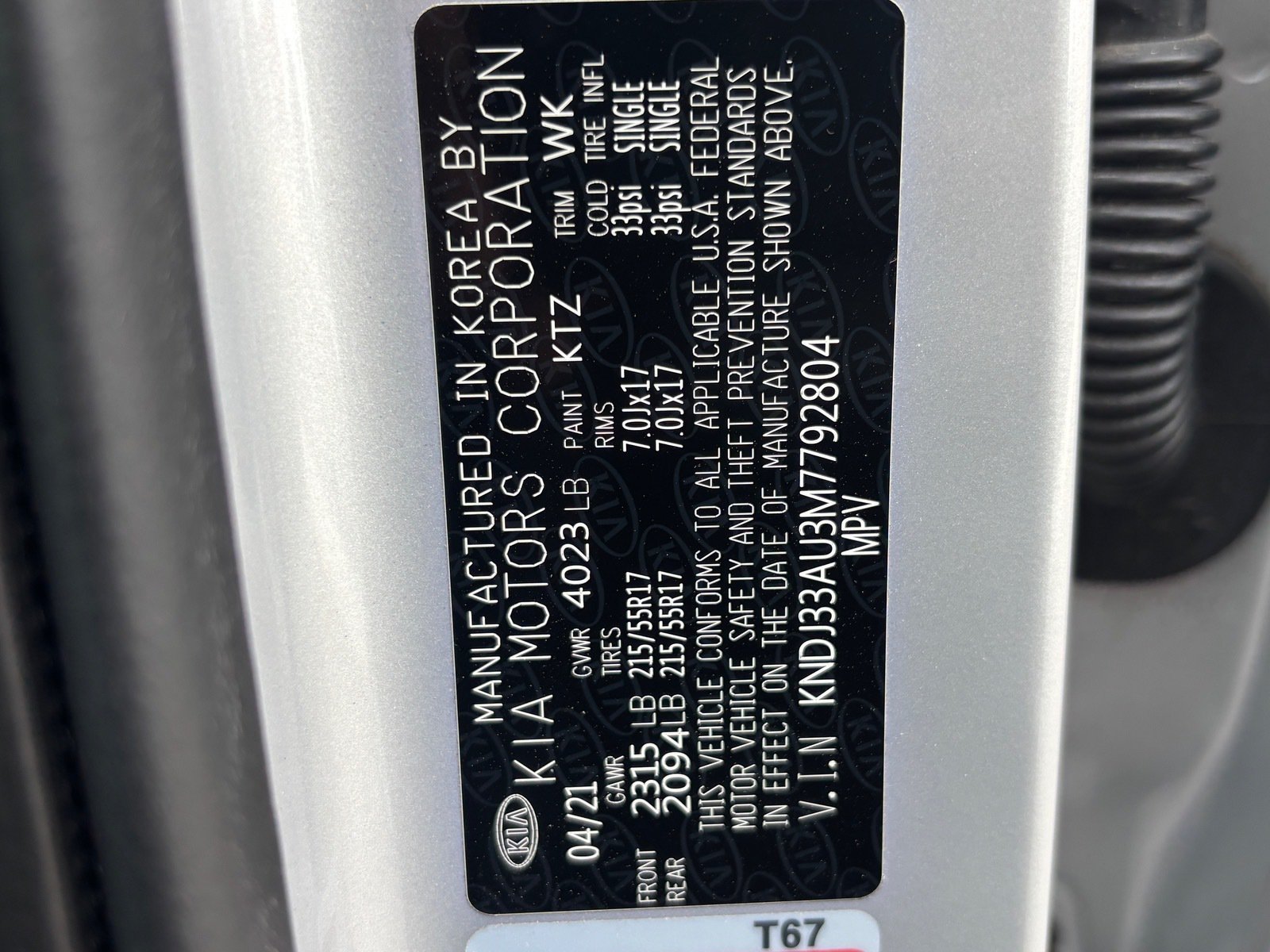 Certified 2021 Kia Soul EX FWD image 30