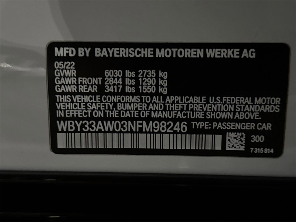 Used 2022 BMW i4 M50 w/ Premium Package image 27