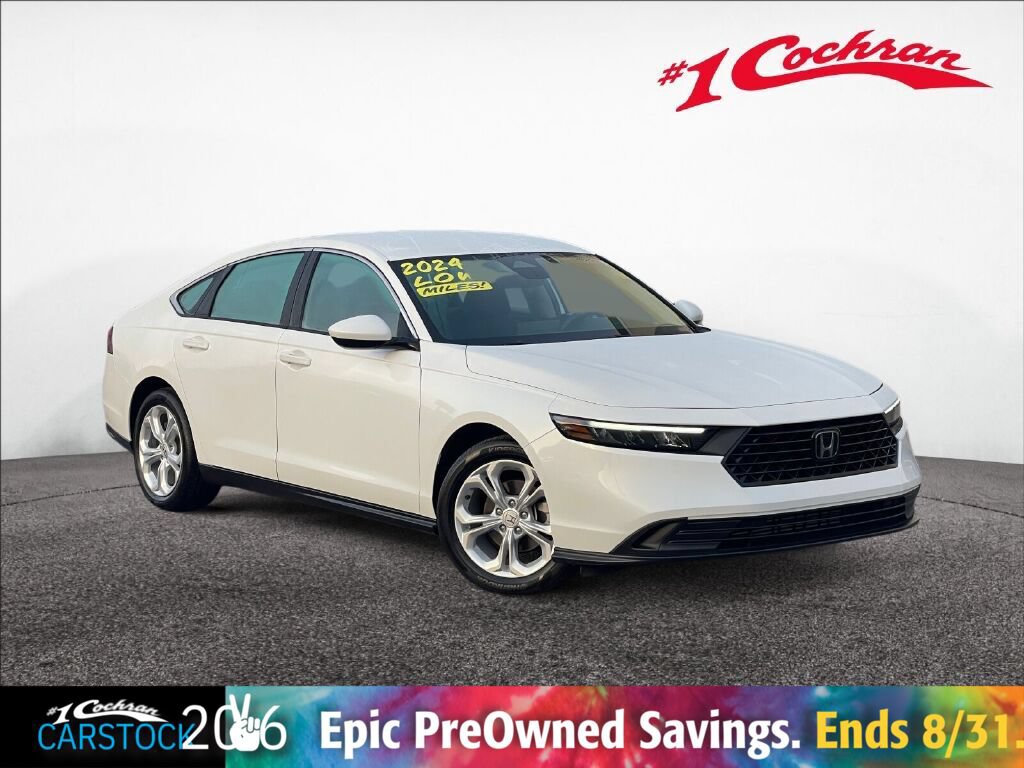 Certified 2024 Honda Accord LX