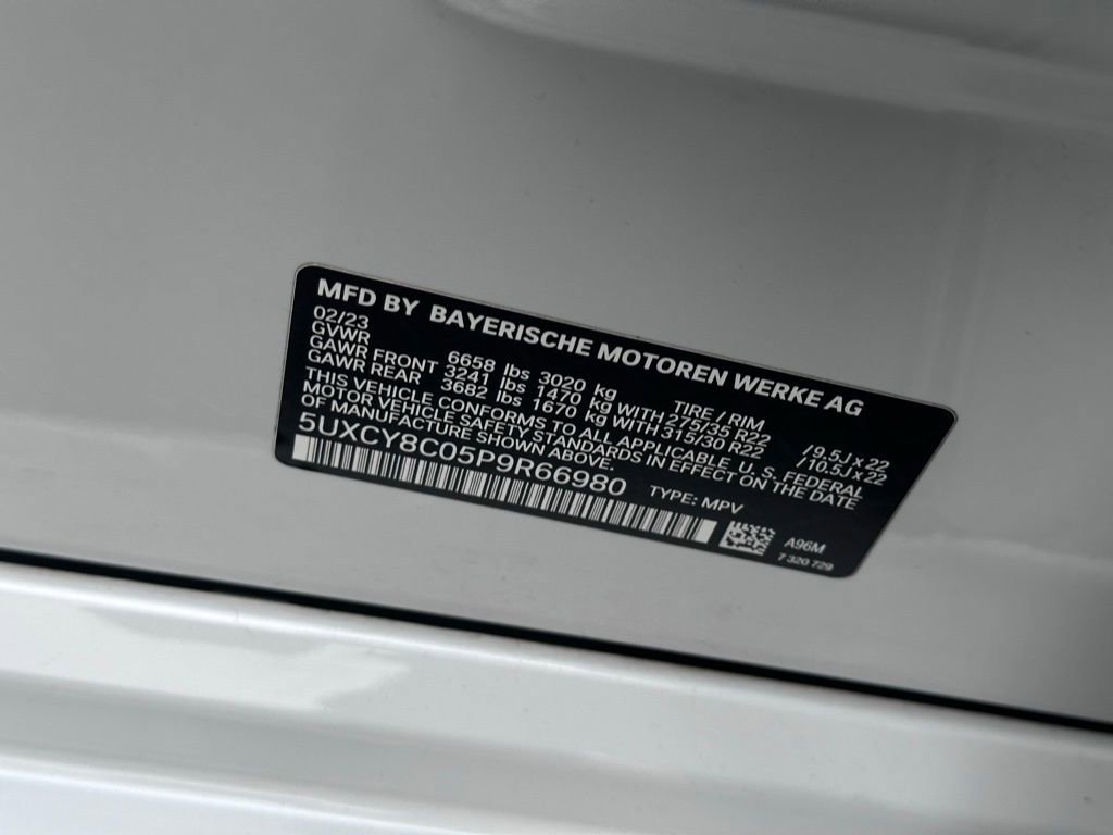 Certified 2023 BMW X6 M50i w/ Executive Package image 23