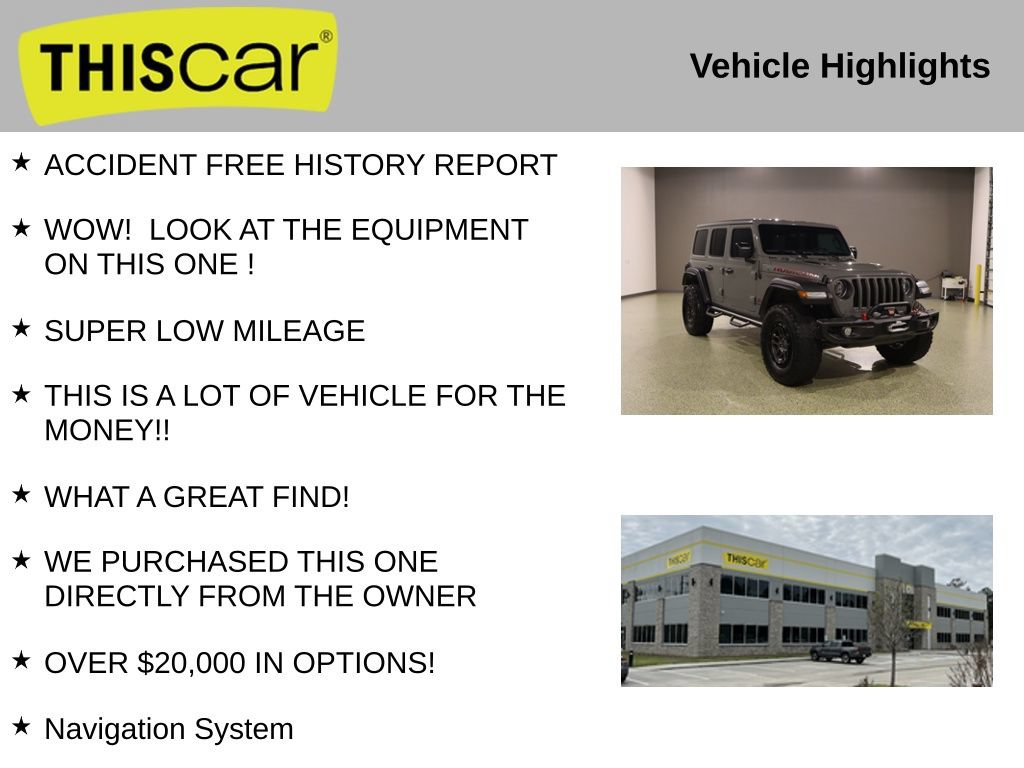 Used 2023 Jeep Wrangler Unlimited Rubicon w/ Xtreme 35 Tire Package AWD/4WD image 12