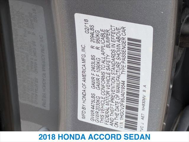 Certified 2018 Honda Accord Touring image 26