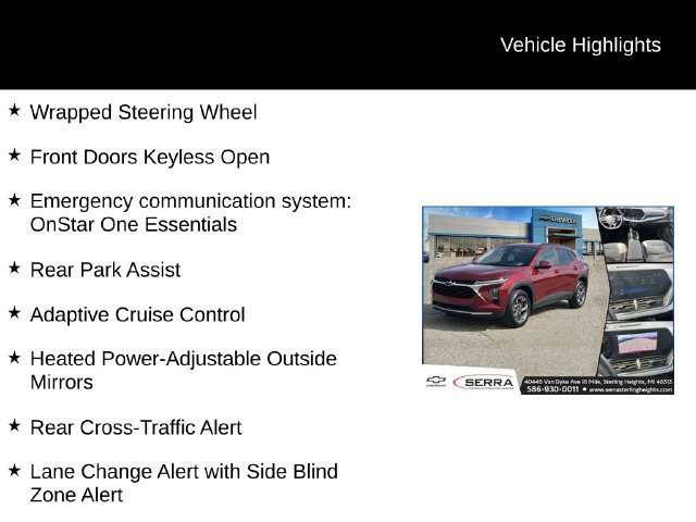 Used 2025 Chevrolet Trax LT w/ Driver Confidence Package FWD image 5