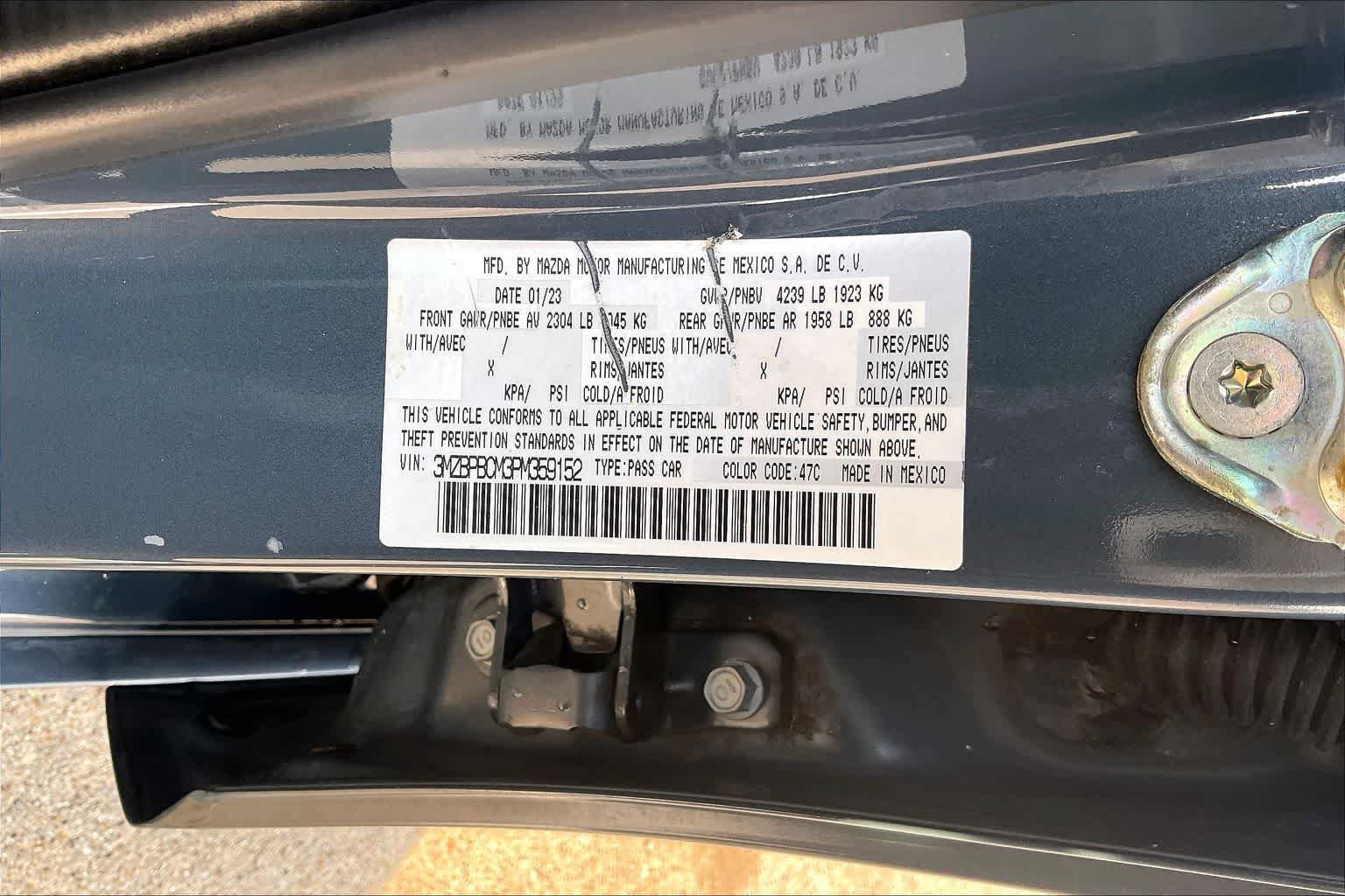 Used 2023 MAZDA MAZDA3 s AWD/4WD image 20