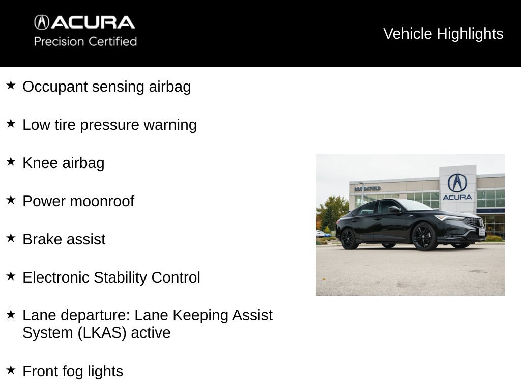 Certified 2026 Acura Integra A-Spec w/ Technology Package FWD image 13