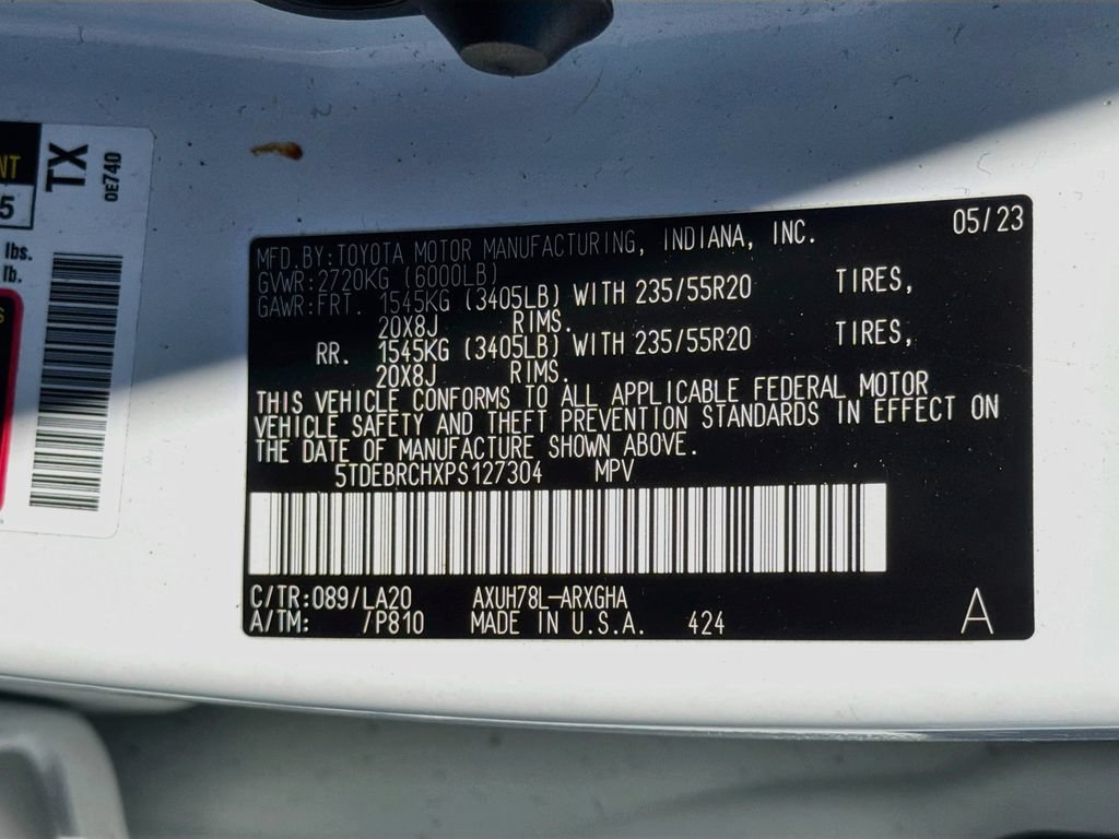 Used 2023 Toyota Highlander Platinum AWD/4WD image 37