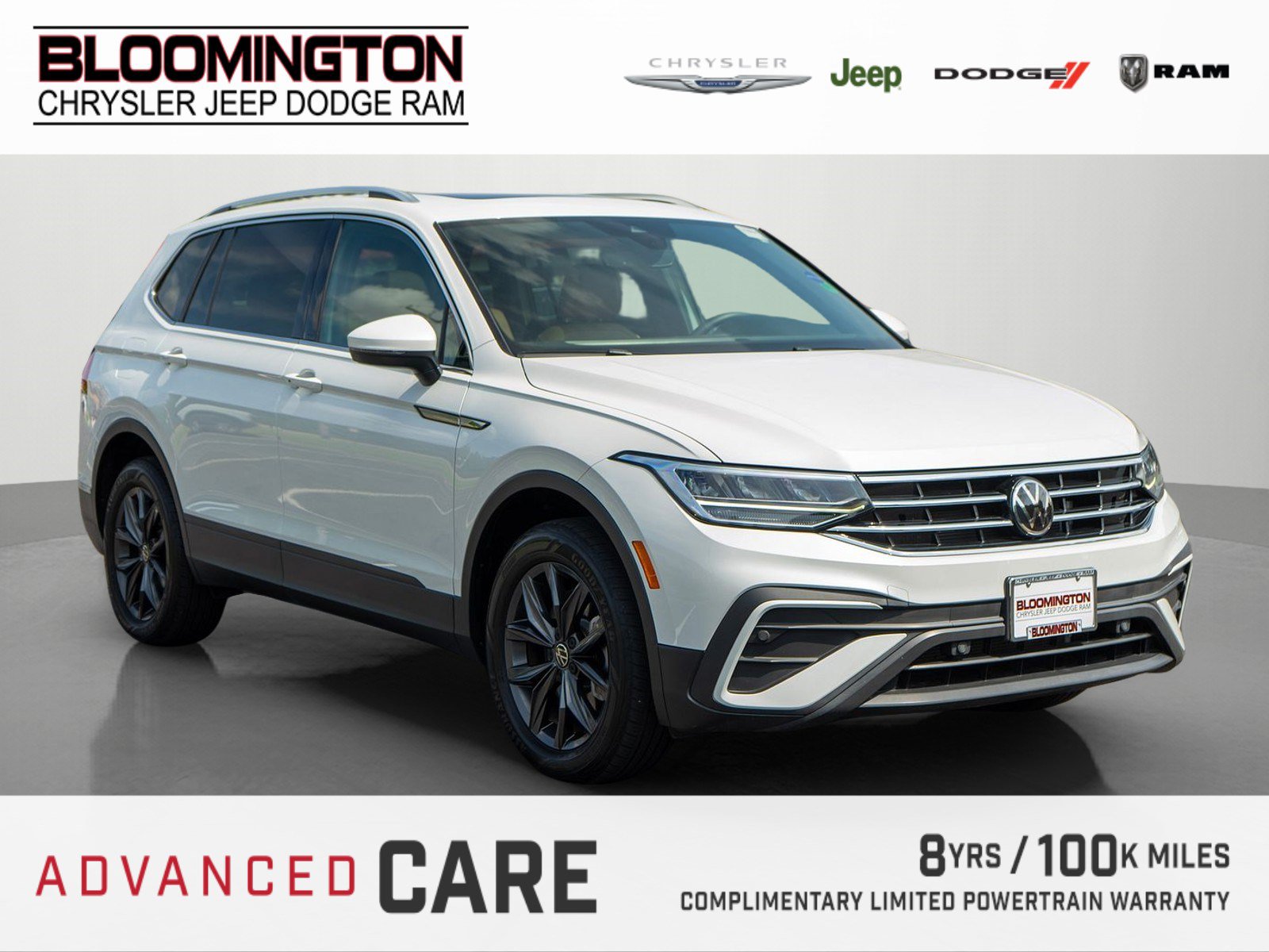 Used 2023 Volkswagen Tiguan SE w/ Panoramic Sunroof Package AWD/4WD image 1