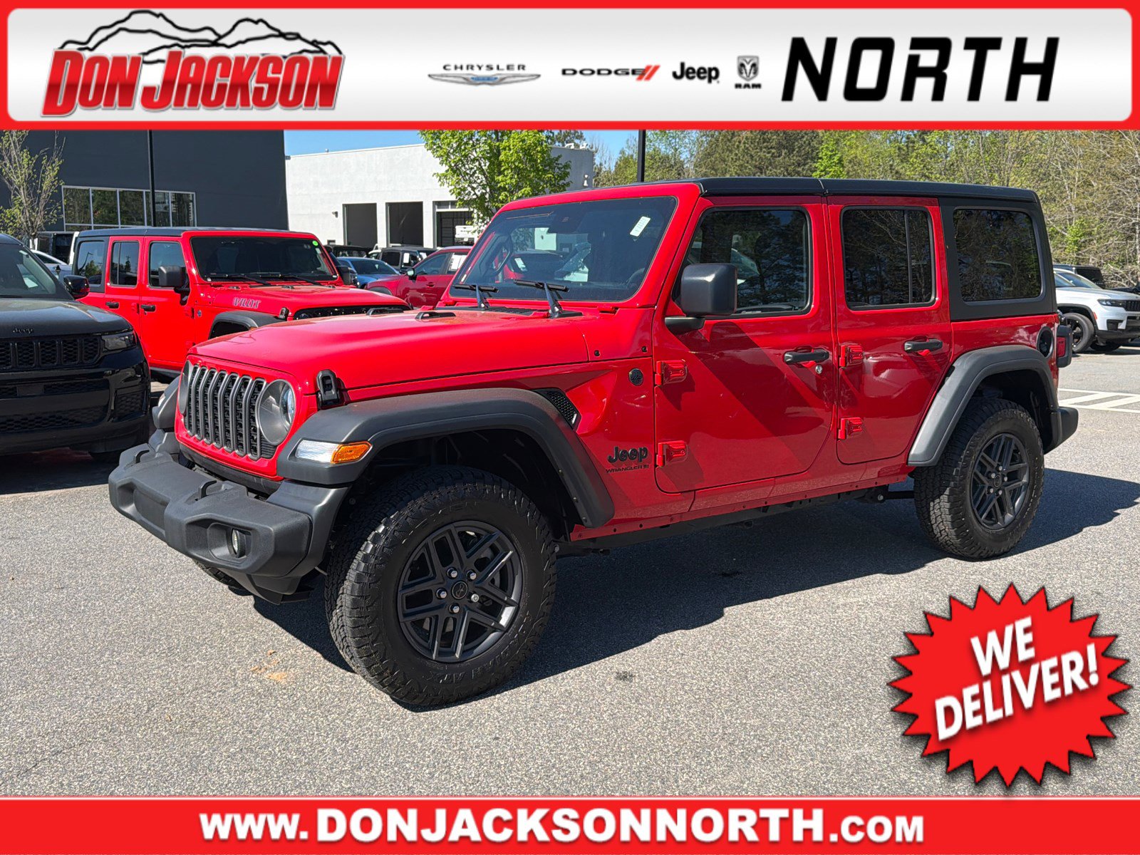 Used 2025 Jeep Wrangler Sport S image 1