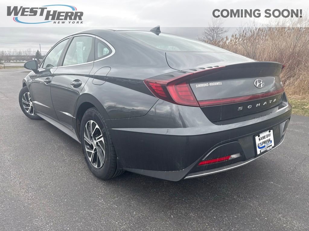 Used 2022 Hyundai Sonata Blue image 3