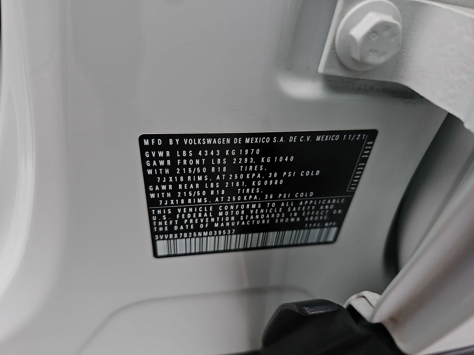 Used 2022 Volkswagen Taos SE FWD image 35