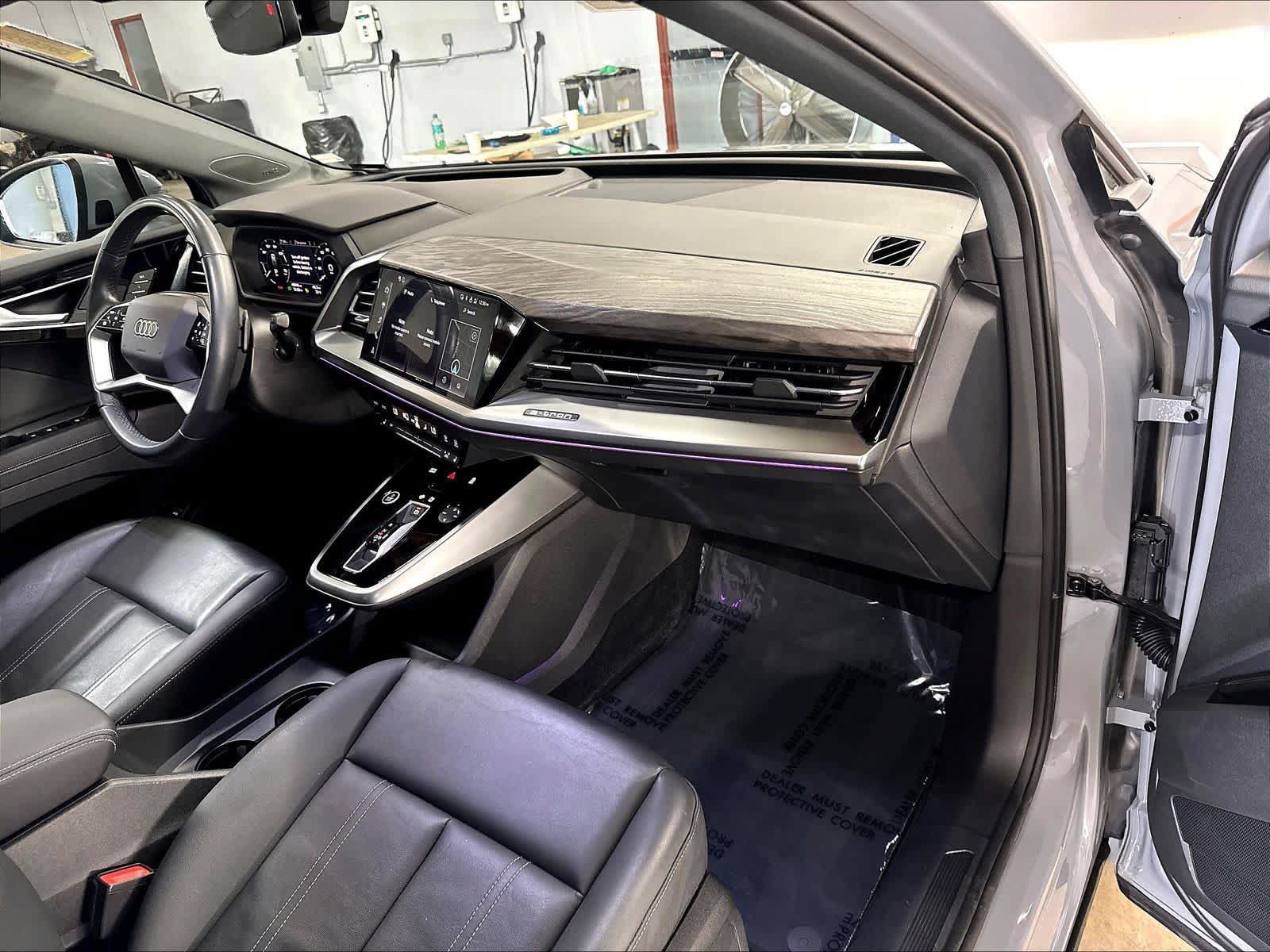Used 2023 Audi Q4 e-tron Prestige w/ Black Optic Package AWD/4WD image 17