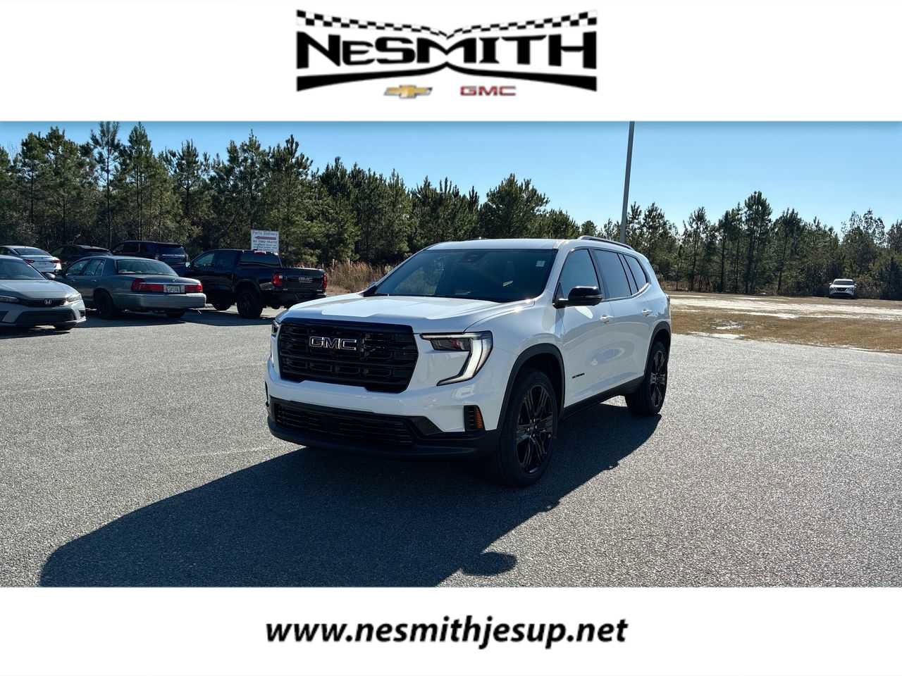 New 2026 GMC Acadia Elevation w/ Black Edition