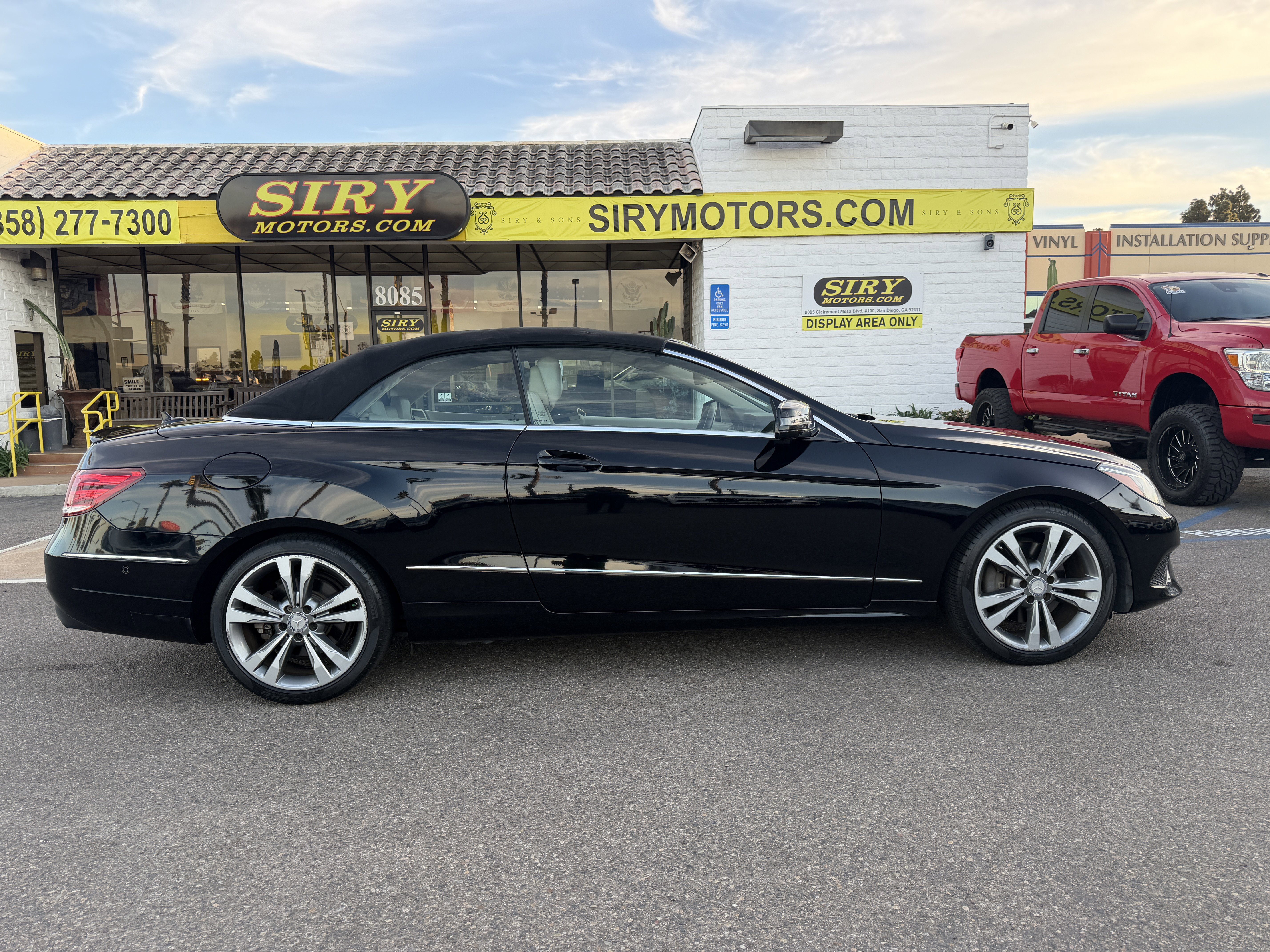 Used 2015 Mercedes-Benz E 400 Cabriolet w/ Premium 1 Package image 2