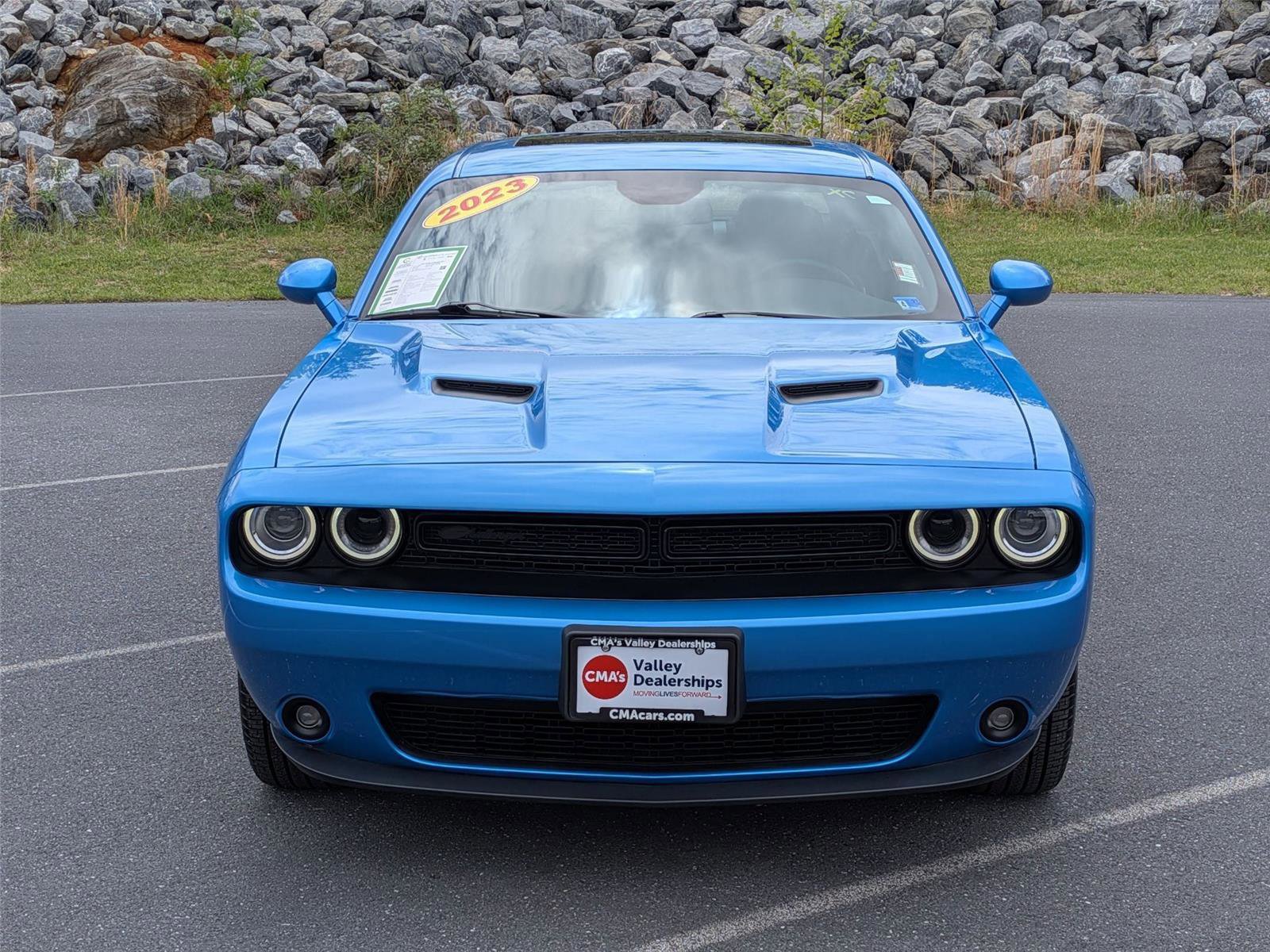 Used 2023 Dodge Challenger SXT w/ Blacktop Package AWD/4WD image 2