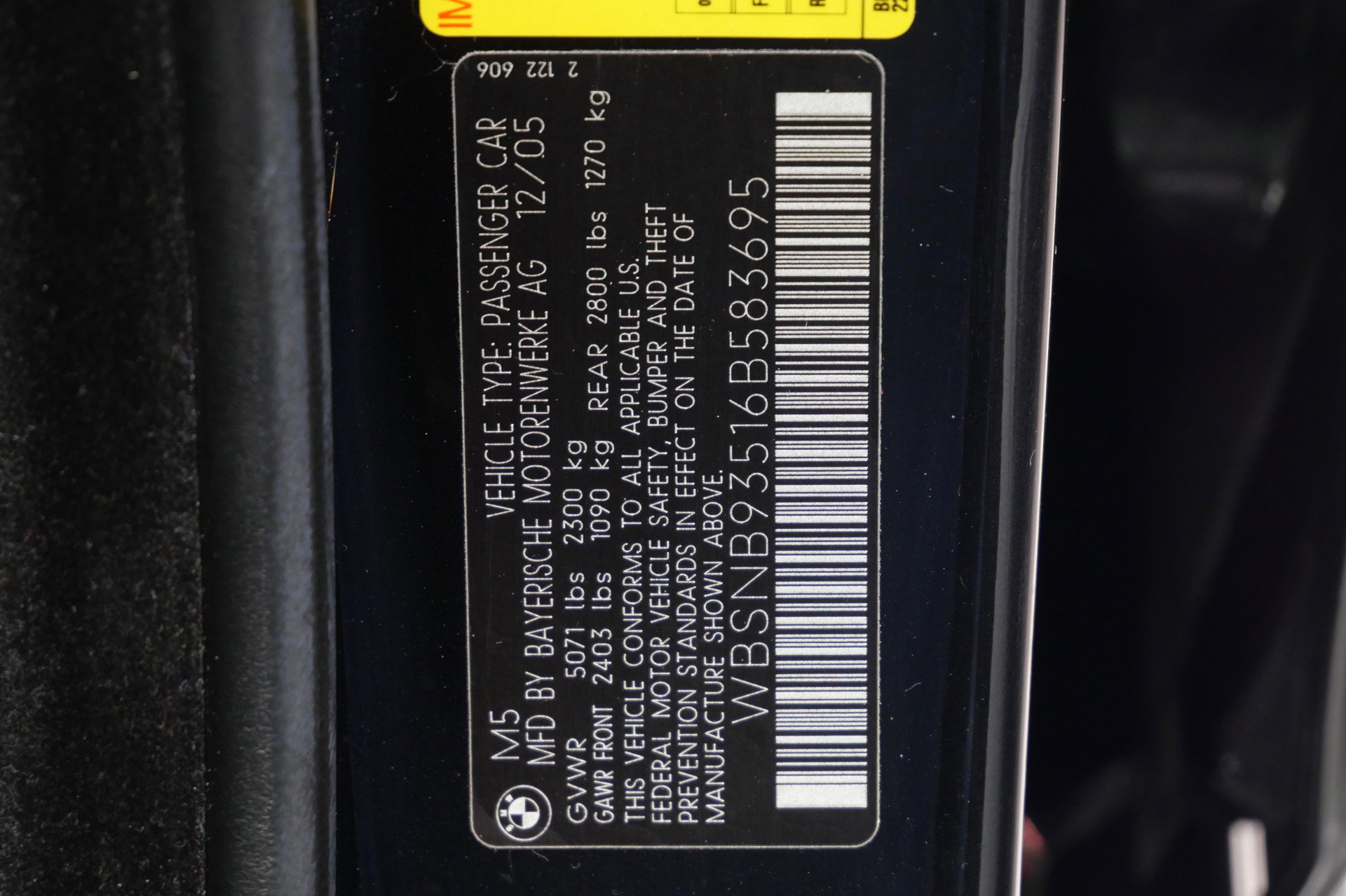 Used 2006 BMW M5 RWD image 20