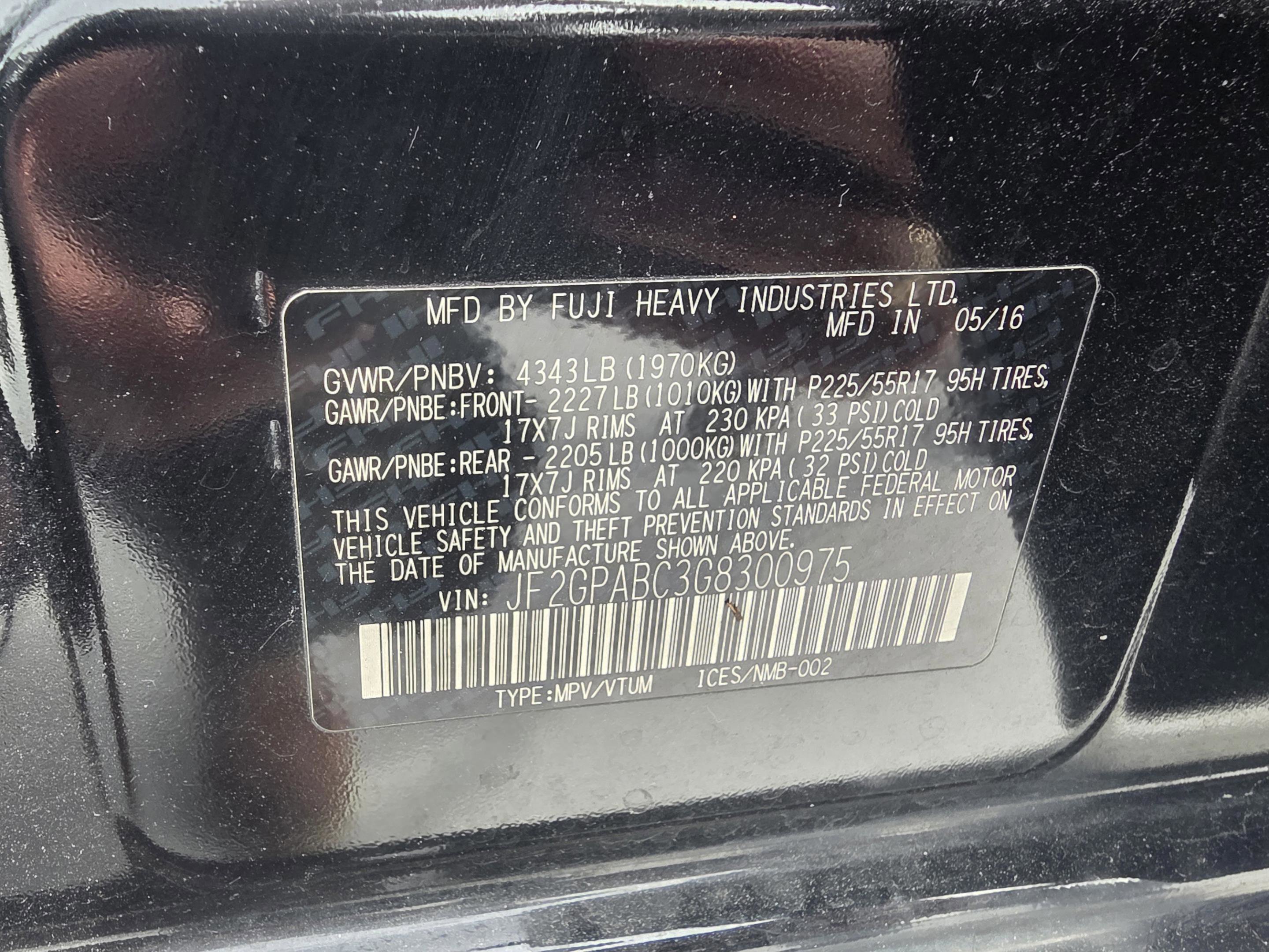 Used 2016 Subaru Crosstrek 2.0i Premium w/ Popular Package #1 image 27