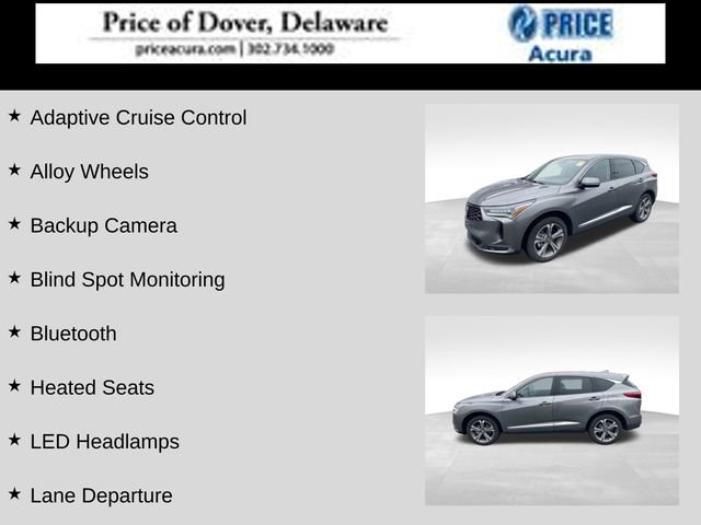 Certified 2025 Acura RDX SH-AWD w/ Technology Package image 2