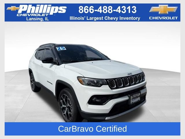 Used 2025 Jeep Compass Limited w/ Sun & Sound Group AWD/4WD image 1