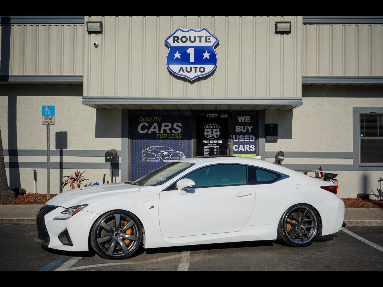 Used 2015 Lexus RC F w/ Premium Package