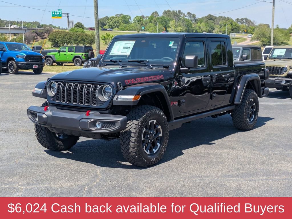 New 2026 Jeep Gladiator Rubicon w/ Steel Power Dome Hood Package AWD/4WD image 4